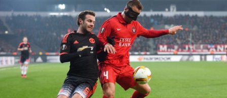 Europa League: Manchester United - invinsa de danezi, Valencia - victorie la scor de tenis